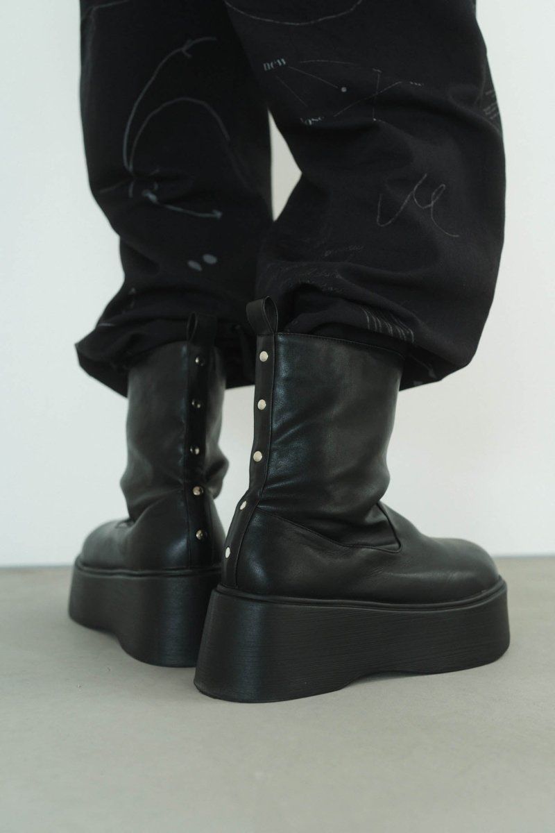 Knuth Marf - studs platform boots / スタッズ プラットフォーム