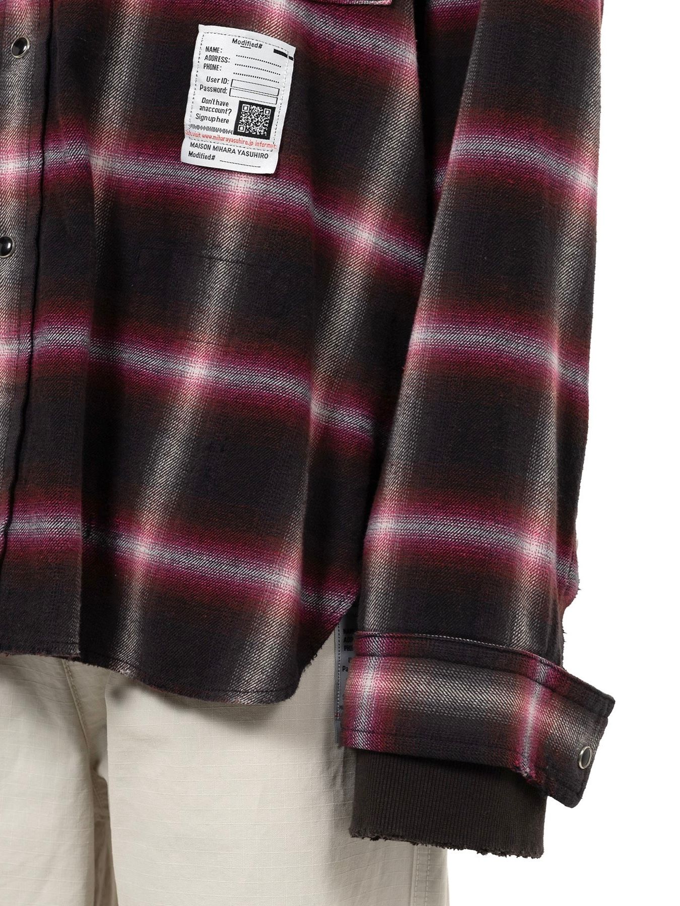 Maison MIHARA YASUHIRO - 【25AW】スウェット フーディー ドッキング