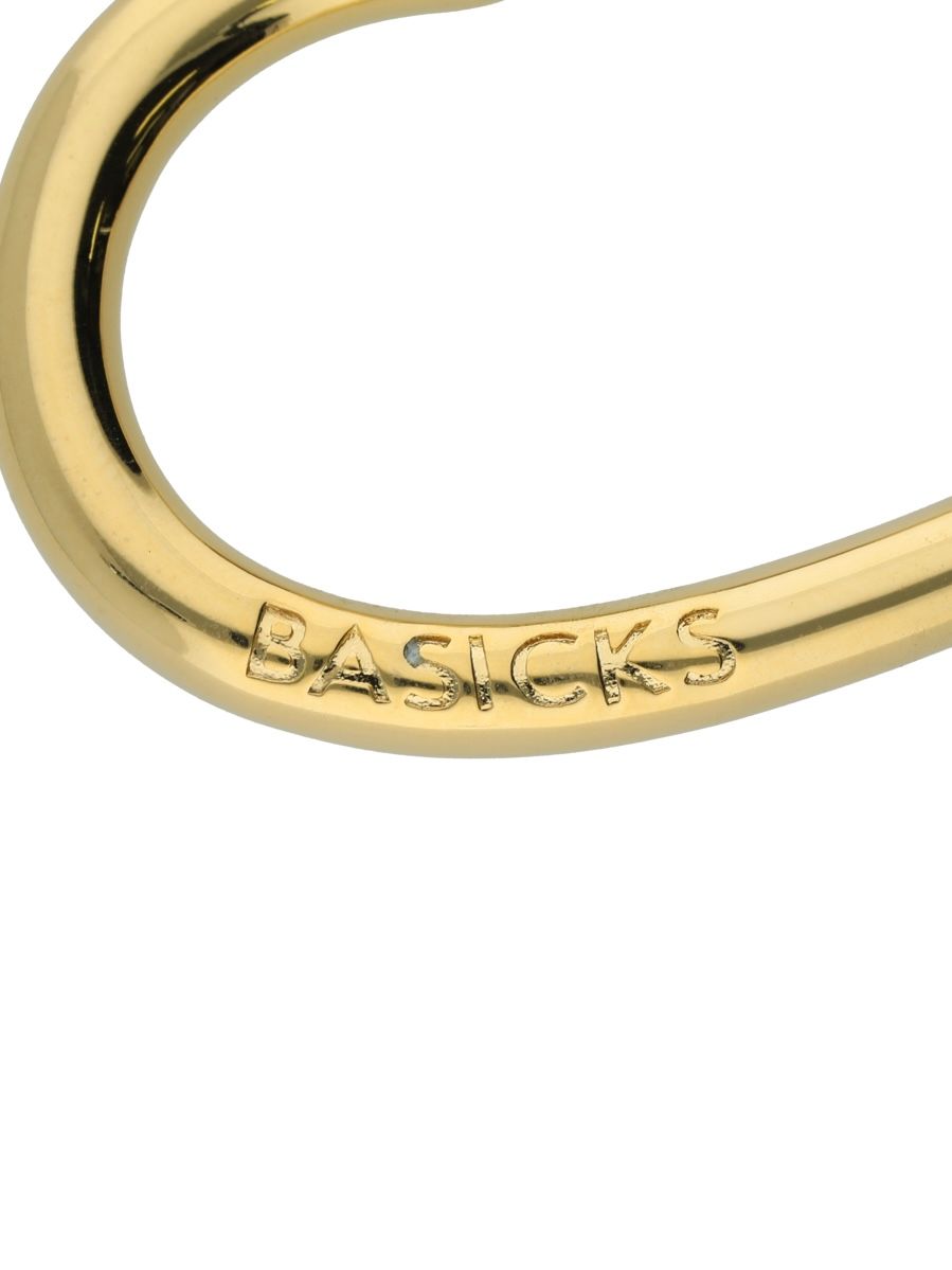 BASICKS - 【25AW】ゴールド プレイティング ハート カラビナ / GOLD