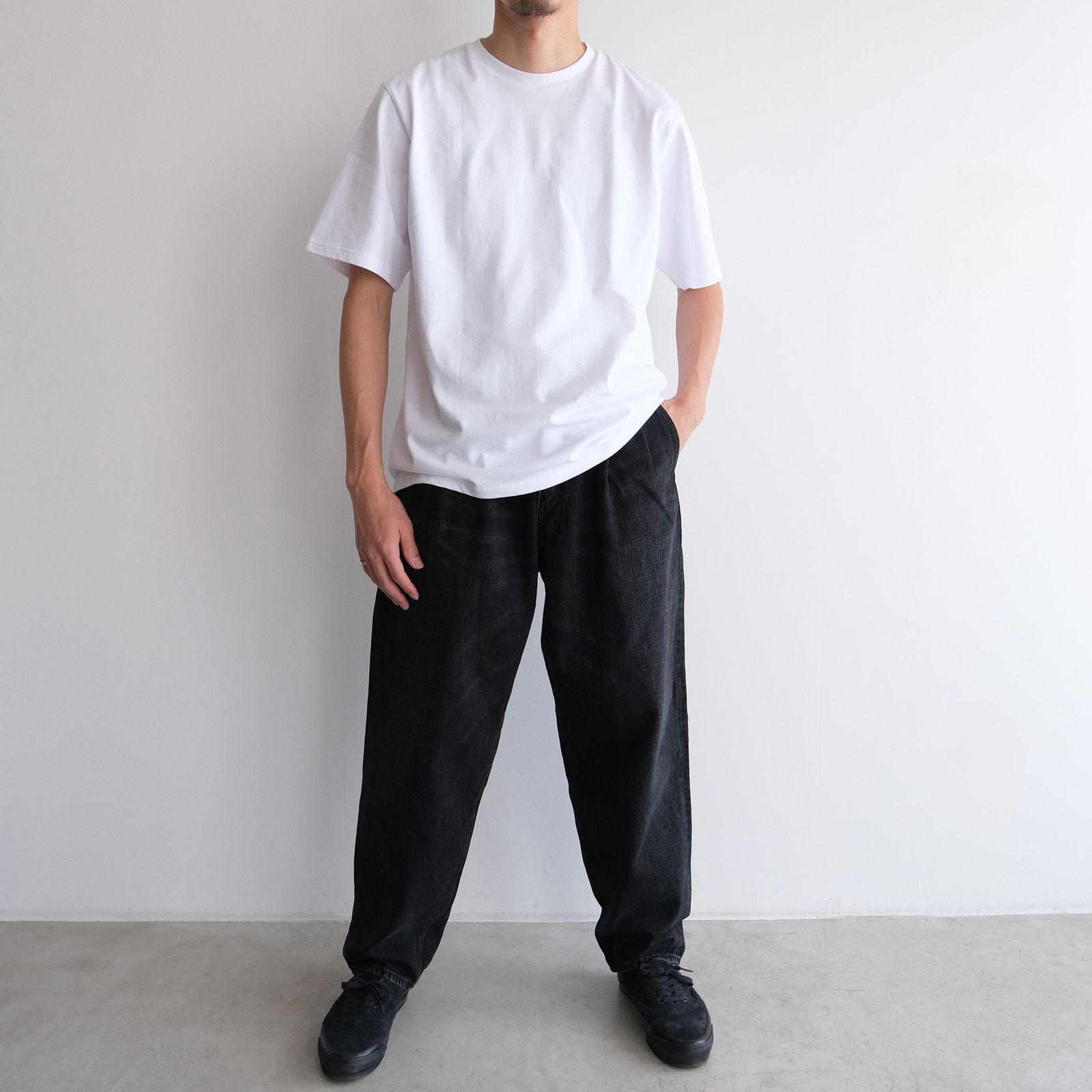 Graphpaper - Selvage Denim Two Tuck Tapered Pants -デニムパンツ