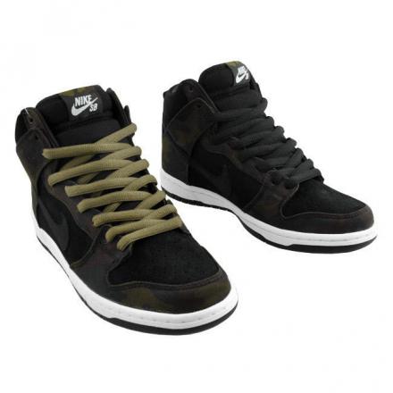 カモフラージュ】 ナイキ ダンク ハイ プロ SB イグアナ/ブラック