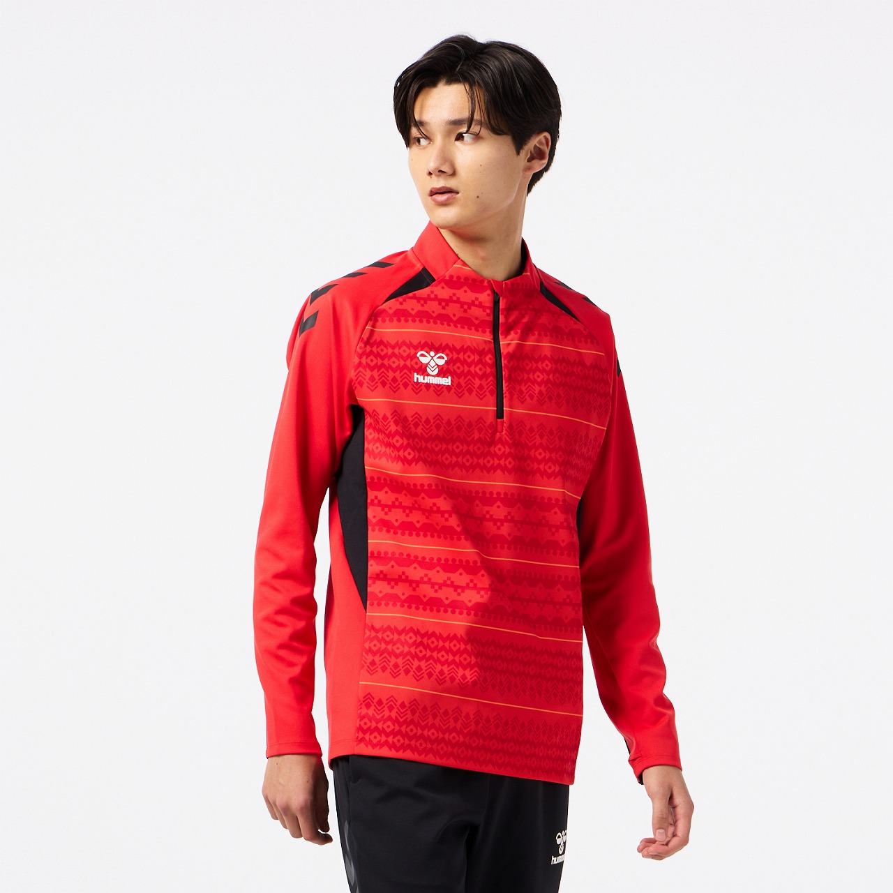 PROトレーニングハーフジップトップ｜hummel｜ヒュンメル公式