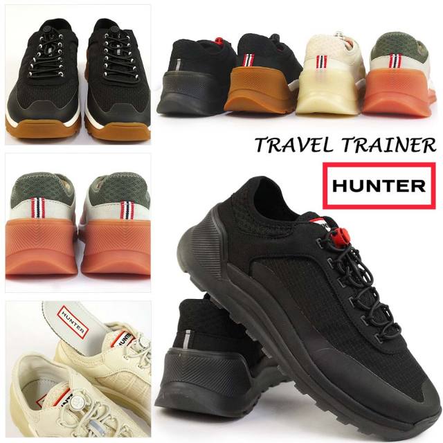 ハンター レディース トラベル スニーカー WFF1100REN メッシュ