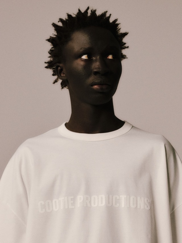 COOTIE 「Oversized Print L/S Tee」 オーバーサイズ ロングスリーブ