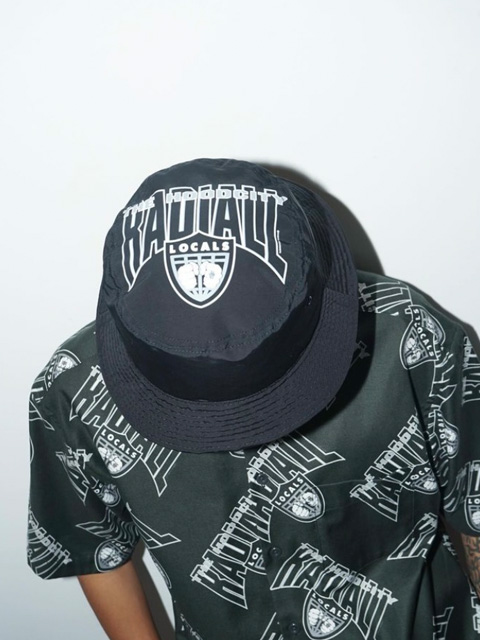 RADIALL ラディアル レザー バケットハット ブラック M RADIALL