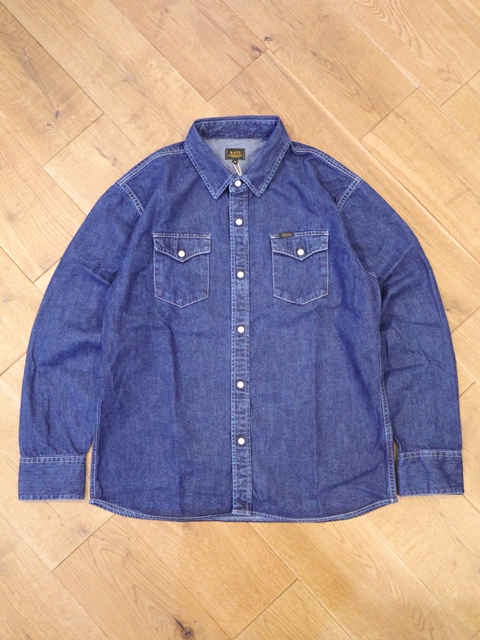 RATS 「DENIM SHIRT」 デニムウエスタンシャツ