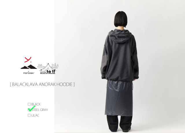 YDOT / ワイドット 】BALACKLAVA ANORAK HOODIE / バラクラバフードの