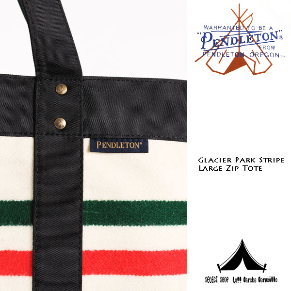 Pendleton Woolen Mills 】 ペンドルトン Zip Tote Bag ジップ・トート