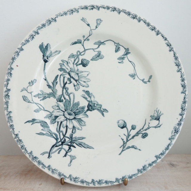 アンティーク プレート MARGUERITE マーガレット 皿 フランス