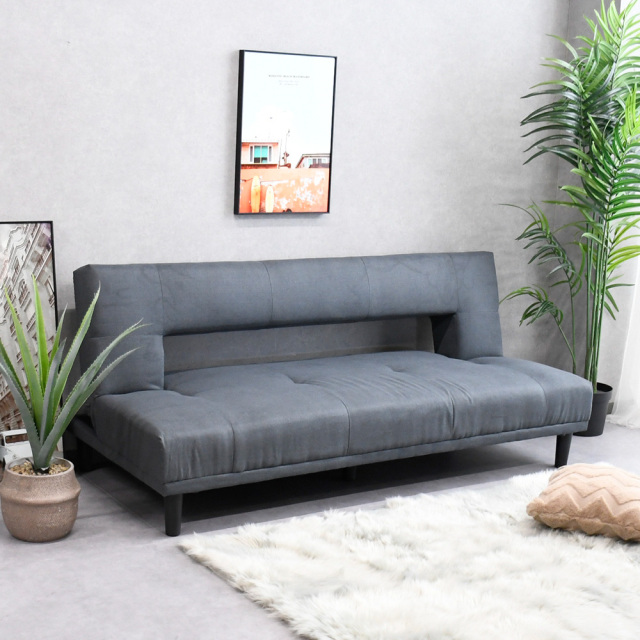 寝やすいデザインのソファーベッド ファブリック 布製 3人掛け 180cm