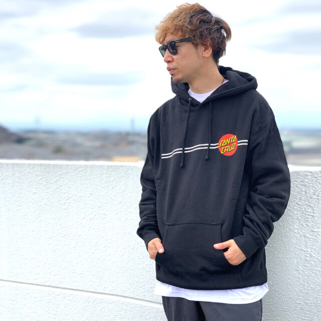 SANTACRUZ / CLASSIC DOT P/O HOODIE