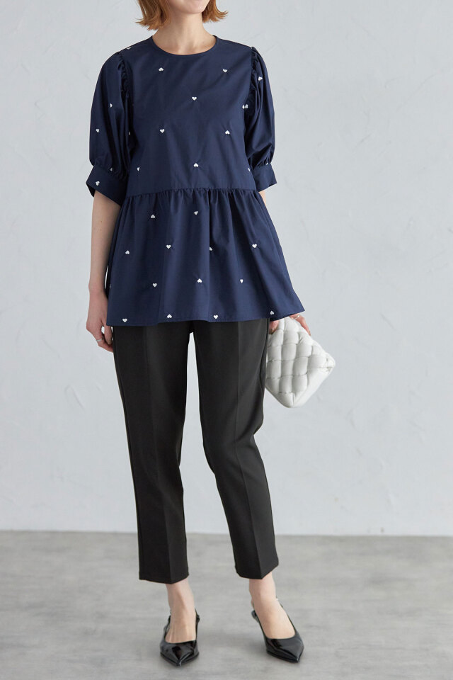 ハート刺繍チュニック