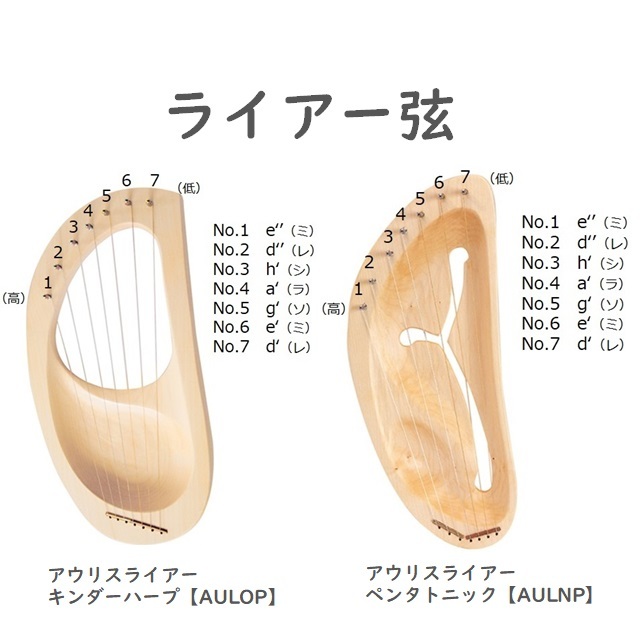 ソプラノライアー35弦（弦販売）|MC55124701｜オーガニックライフ