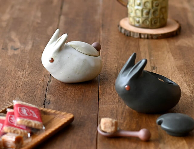 うさぎのシュガーポット | ゼネラルストア オルネ