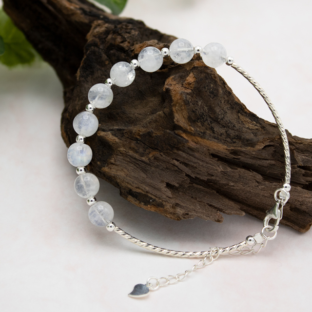 ラリマー 大珠 ドミニカ共和国産 パワーストーン 天然石ブレスレット