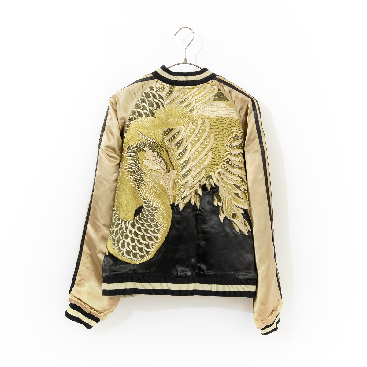 スクリプト 花旅楽団 和柄 スカジャン 鳳凰 刺繍 SKJ-71k