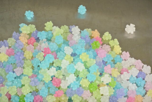 あじさいの園」クリスタル金平糖1㎏/小粒のミックスこんぺい糖(1000g