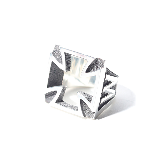 WR-005 /「CROSS - RING / SILVER」クロスリング