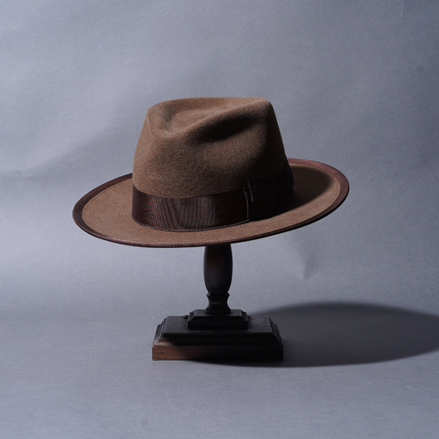 D-00008-H /「POINT-H / BROWN」ハット