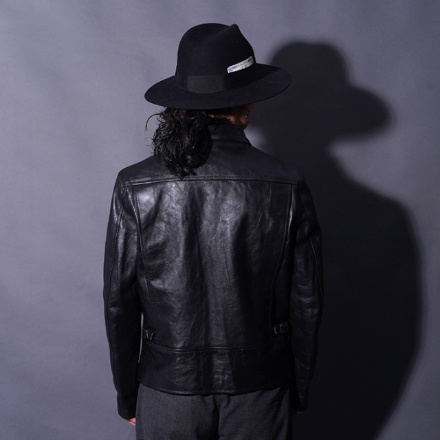 MOTOR / モーター「HORSE FRONT SINGLE SPORTS JACKET / BLACK
