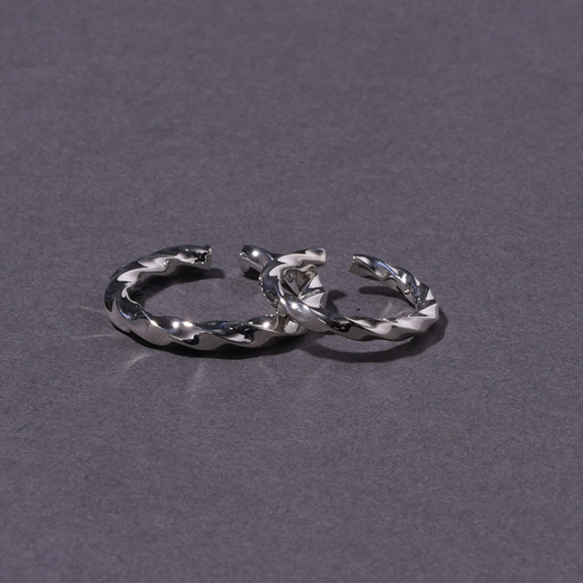 NASTOYS/ナストイズ「Twist-RING LARGE」925製シルバーリング