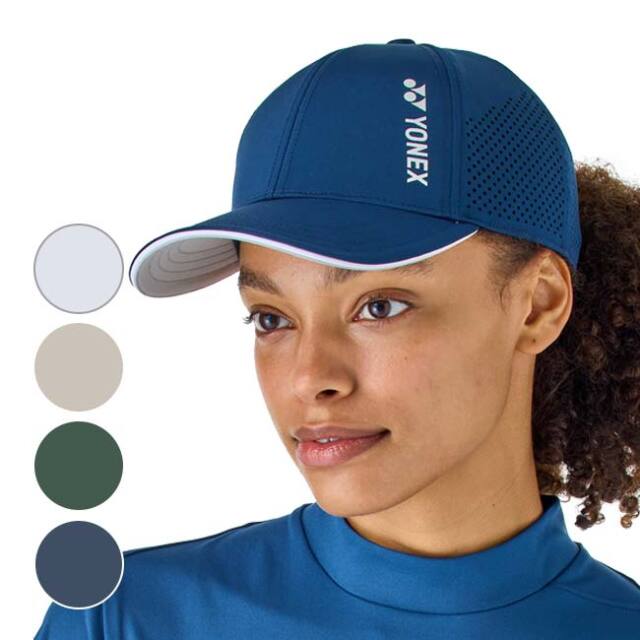 ヨネックス(YONEX) 2026 ユニセックス ロゴ入り メッシュキャップ 帽子