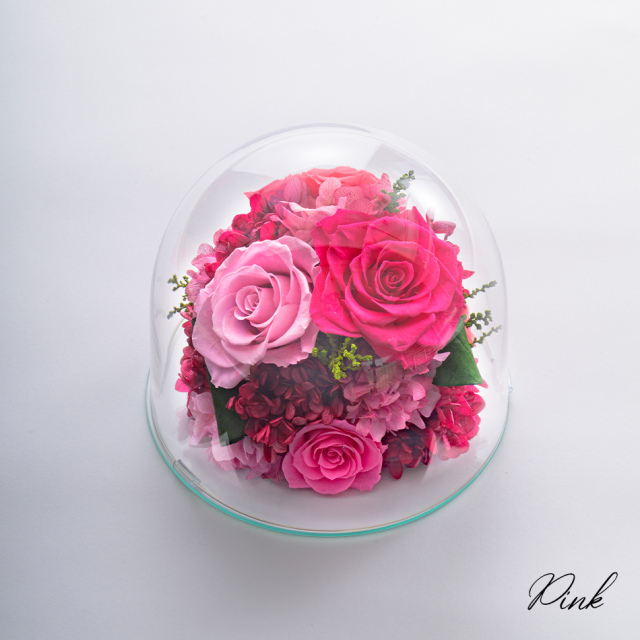 プリザーブドフラワー #ガラスドーム〈2L〉
