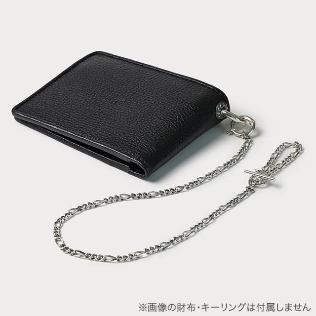 2WAY フィガロ マンテル ウォレットチェーン シルバー ネックレスにも