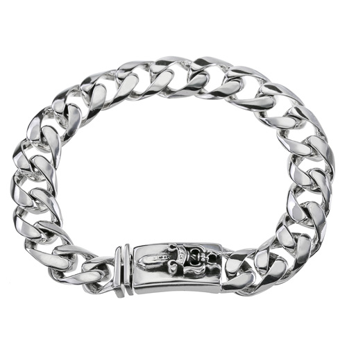ダガーIDジョイントブレスレット/925シルバーアクセサリー