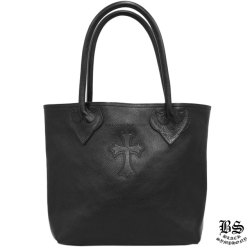 クロムハーツトートバッグBSフレアパッチブラックレザー|クロムハーツ