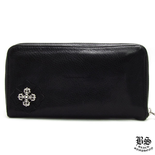 クロムハーツRECFジップ#2フィリグリープラスウォレットブラック