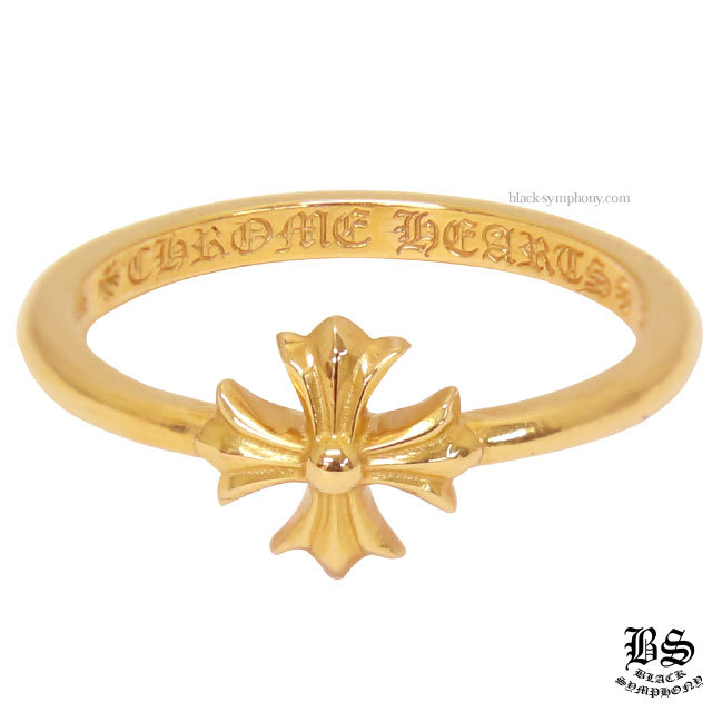 クロムハーツバブルガムリングCHプラス22Kゴールド(指輪)|クロムハーツ