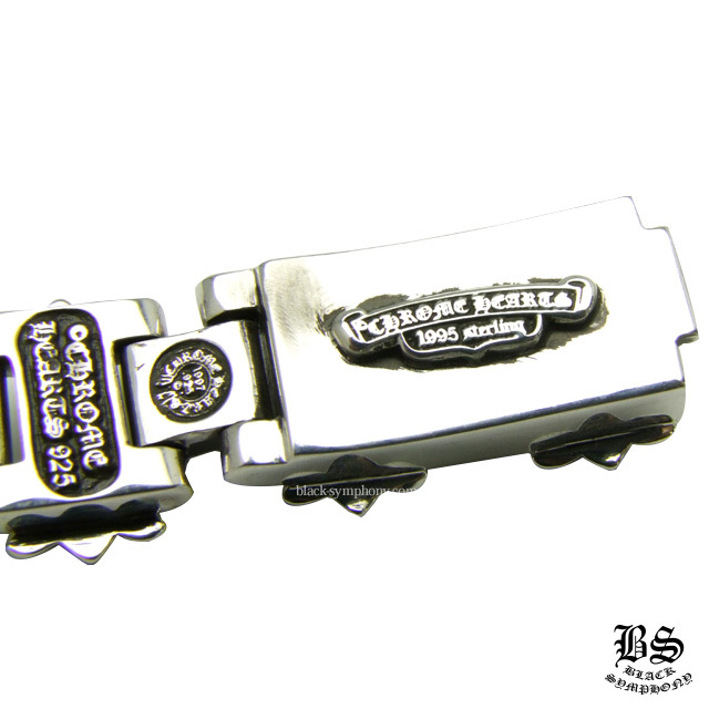 クロムハーツHリンクブレスレット|クロムハーツ通販専門店ブラック