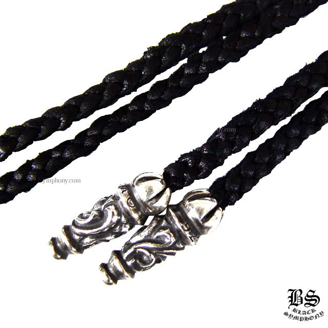 クロムハーツタイニーレザーブレードラージスクロールボロチップ