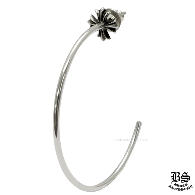 クロムハーツCHプラスフープピアス|クロムハーツ通販専門店ブラック