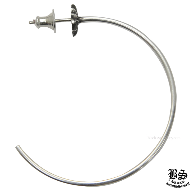 クロムハーツCHプラスフープピアス|クロムハーツ通販専門店ブラック