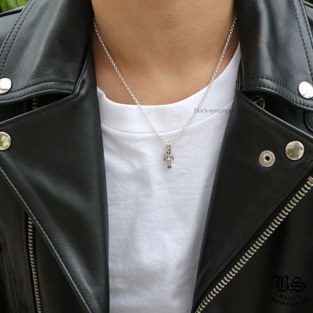 クロムハーツCHクロスベビーファットチャームwithパヴェダイヤモンド