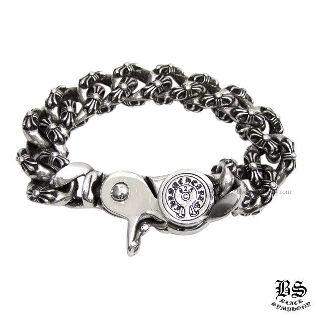 クロムハーツエクストラファンシーチェーンクリップブレスレット
