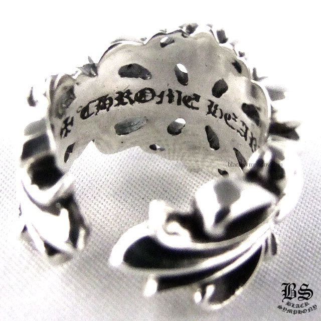 クロムハーツダブルフローラルクロスリング|クロムハーツ通販専門店