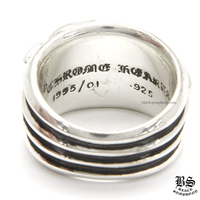 クロムハーツダガーハートリング|クロムハーツ通販専門店ブラック