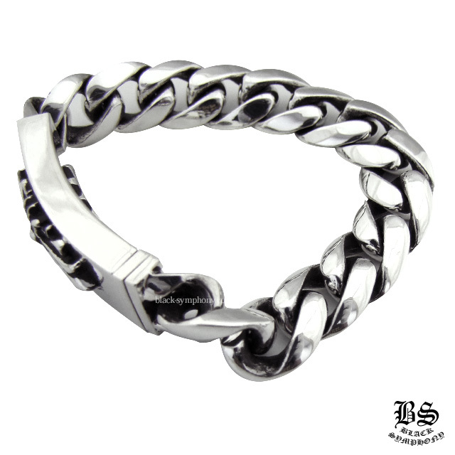 クロムハーツフローラルクロスIDブレスレットクラシックチェーン