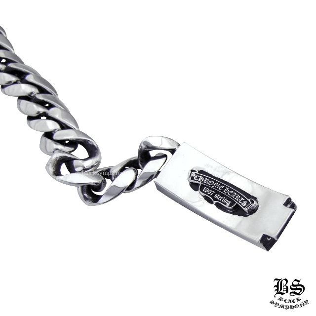 クロムハーツフローラルクロスIDブレスレットクラシックチェーン
