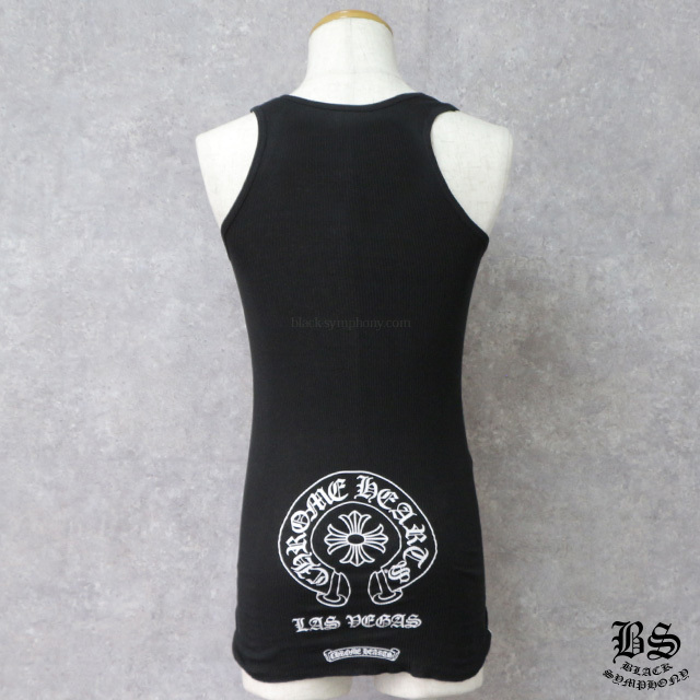 クロムハーツタンクトップホースシューブラックラスベガス限定|クロム