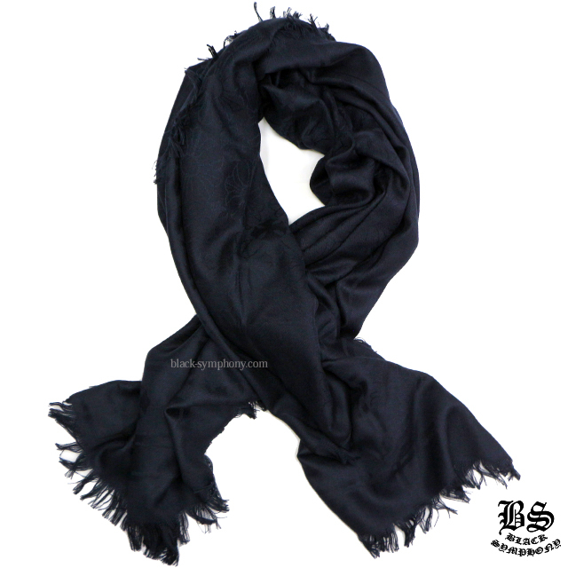 クロムハーツストールCHクロスネイビー|クロムハーツ通販専門店