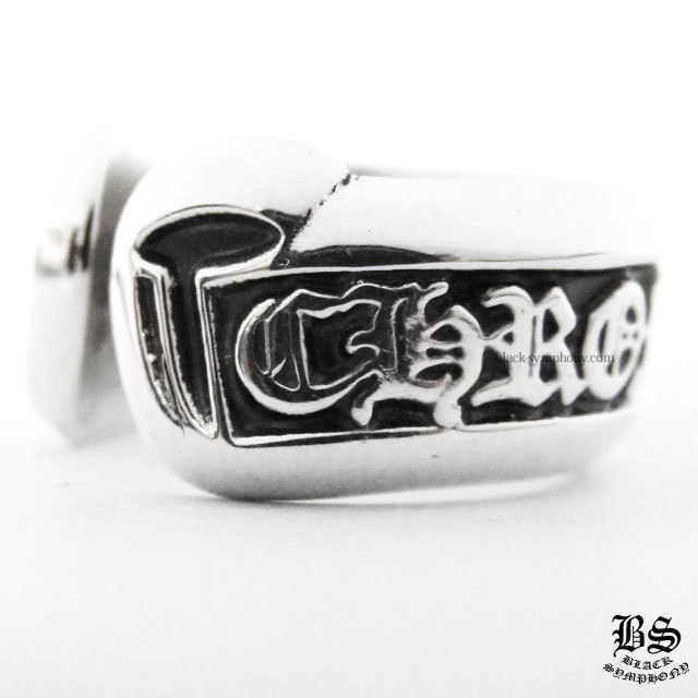 クロムハーツスクロールラベルリングスモール|クロムハーツ通販専門店