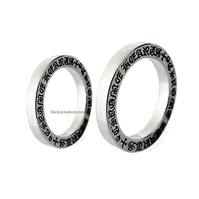 クロムハーツスペーサーリングプレーン3mmペアリングセット|クロム