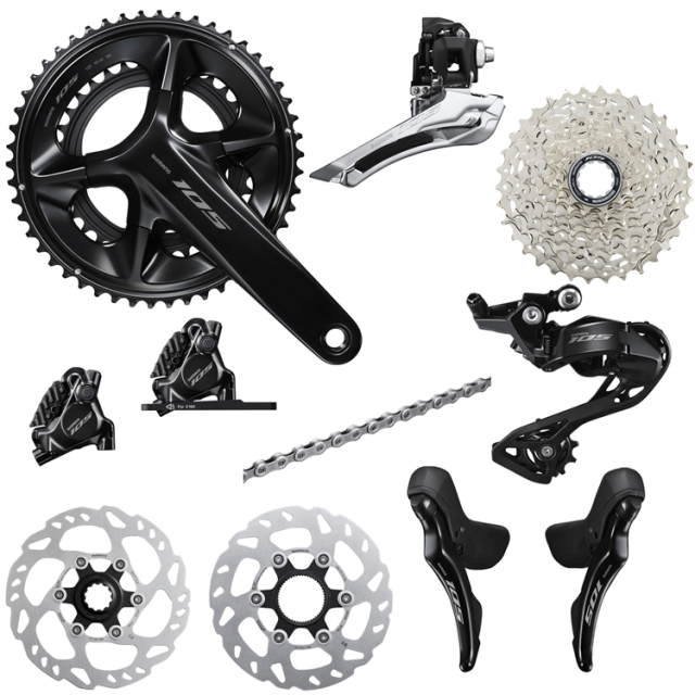 SHIMANO 105 R7100 R7120 12s PREMIUM MECHANICAL SHIFTING DISK