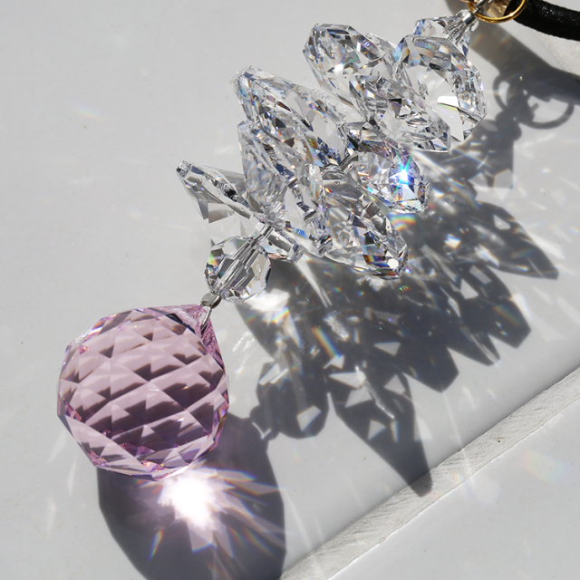 ☆車用サンキャッチャー：大人気ツリーデザイン オリジナルブランド