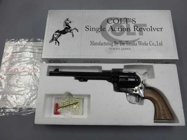 タナカ】コルトSAA.45 DC シビリアン スチールジュピターフィニッシュ