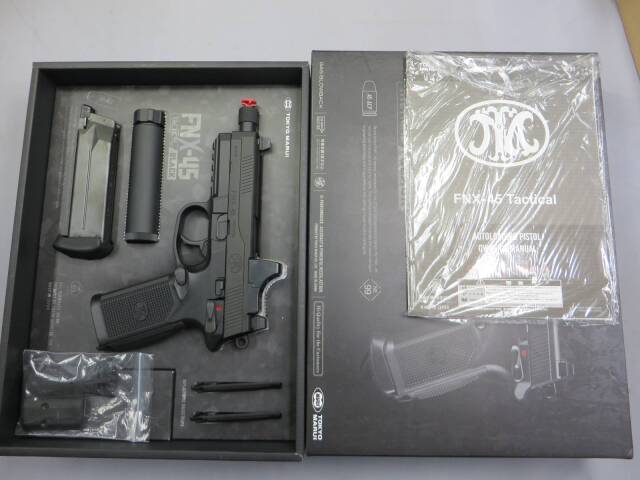東京マルイ FNX45ブラックセット 東京マルイ FNX-45 TACTICAL BLACK